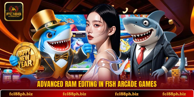 Advanced RAM editing in fish arcade games