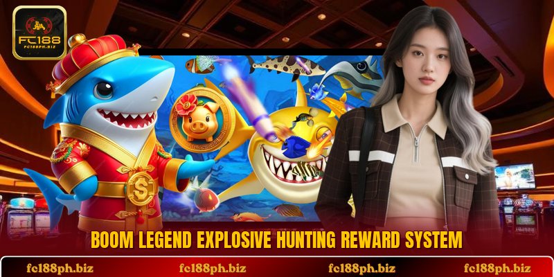 Boom Legend explosive hunting reward system
