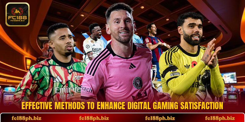 Effective methods to enhance digital gaming satisfaction