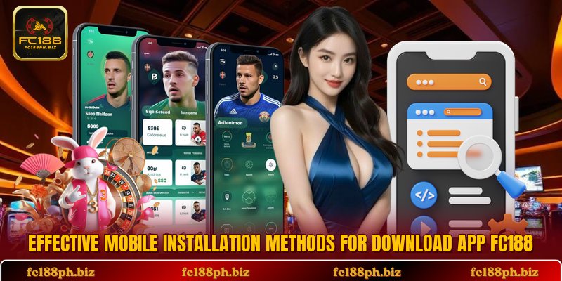 Effective mobile installation methods for download app FC188
