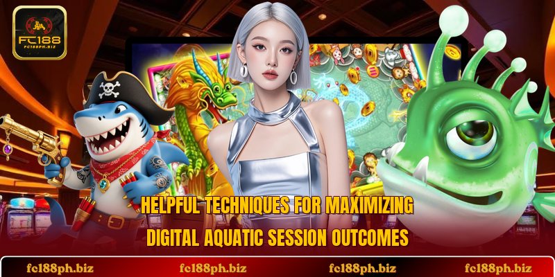 Helpful techniques for maximizing digital aquatic session outcomes