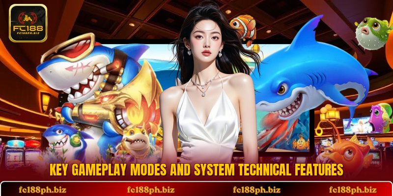 Key gameplay modes and system technical features