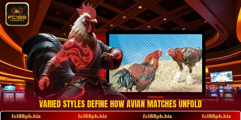 Varied styles define how avian matches unfold